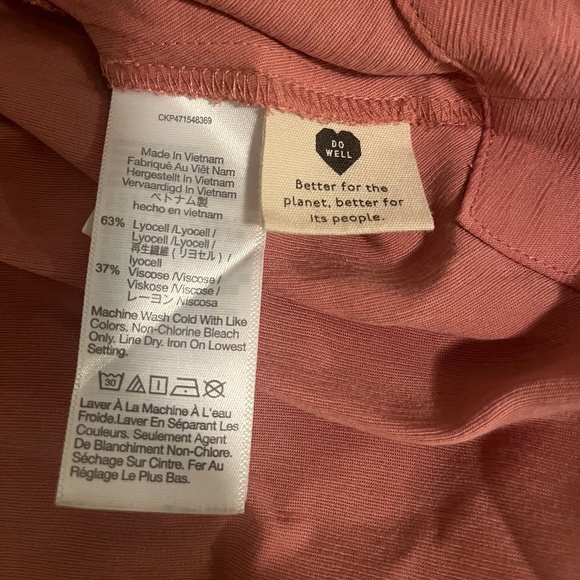 Madewell Long-Sleeve Lusterweave Hartfield Crop Button Down Shirt - Picture 6 of 6